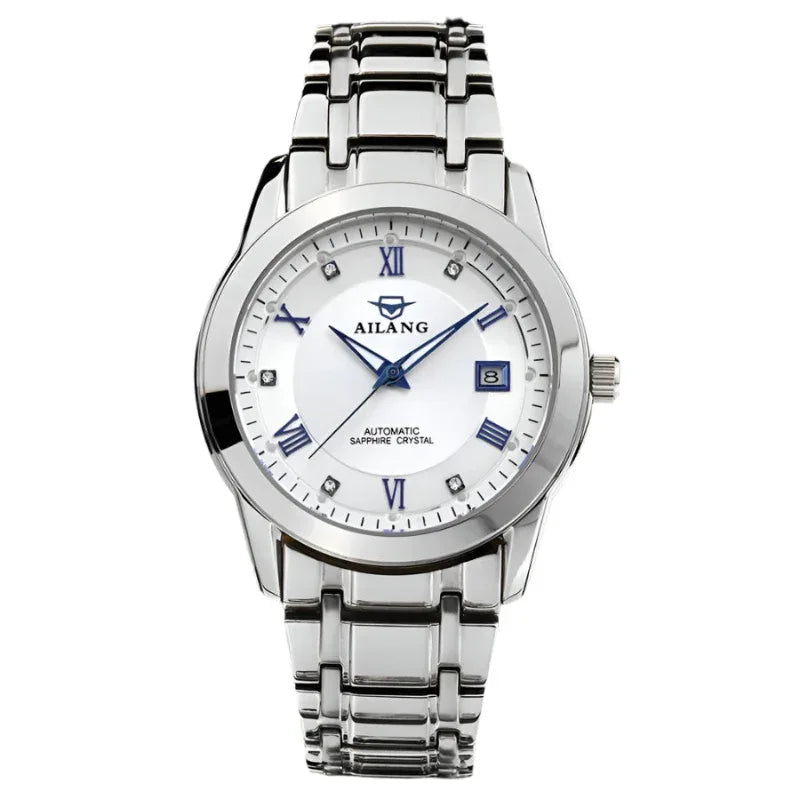 Men's Business Casual Stainless Steel Mechanical Watch