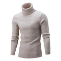 Men's Casual Retro Knitted Turtleneck Sweater