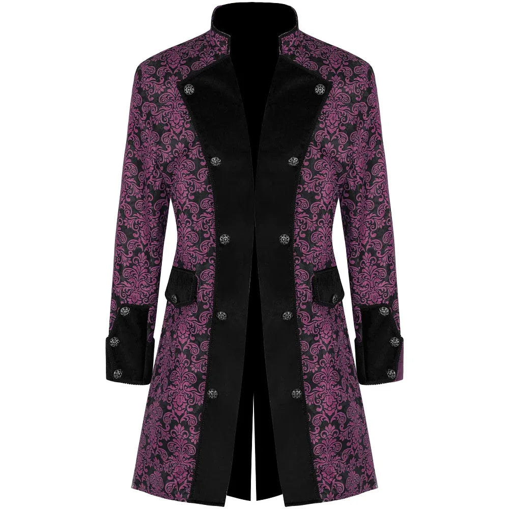 Men's Coat Solid Color Fashion Overcoat