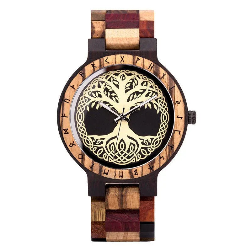 Men's Creative Wooden Quartz Watch