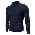 Men's Fashion Trend Twisted Long-Sleeved Casual Sports Sweater