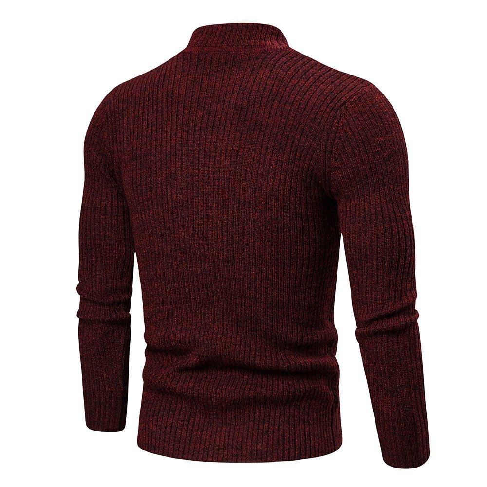 Men's Fashion Trend Twisted Long-Sleeved Casual Sports Sweater