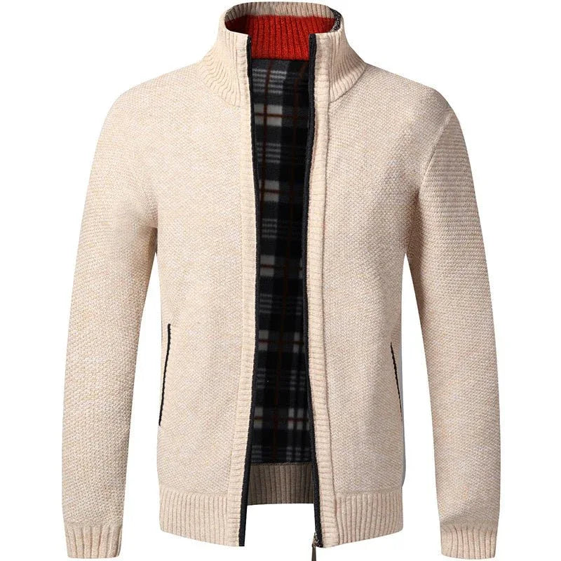 Men's Fleece Cardigan Sweater