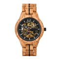 Men's Fully Automatic Wooden Mechanical Watch