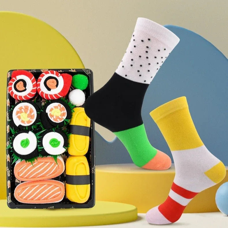 Funny Creative Sushi Cotton Socks