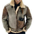 Men's Padded Warm Wool Winter Jacket