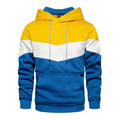 Men's Patchwork Casual Loose Fit Hoodies