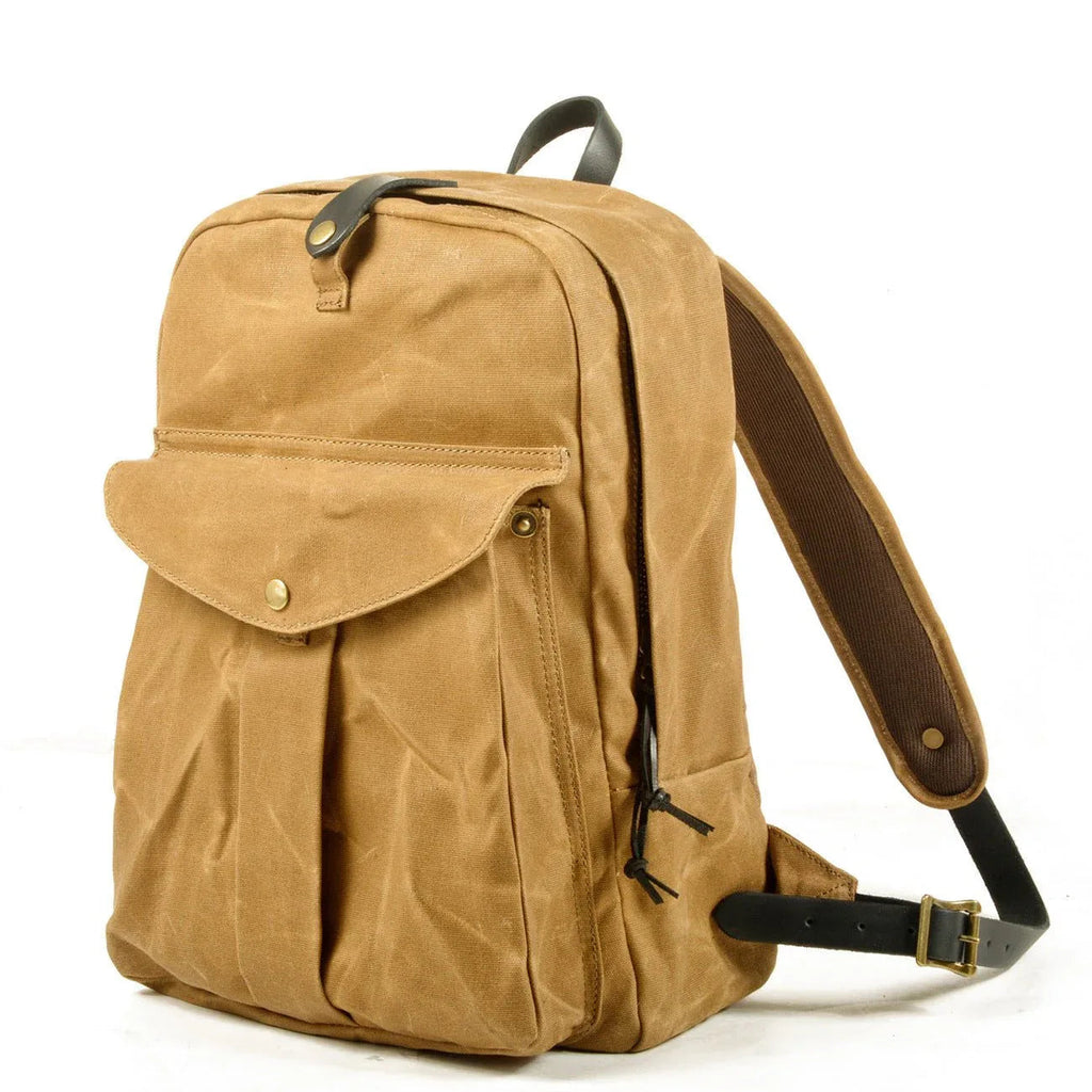 Men's Retro Outdoor Large Capacity Canvas Backpack