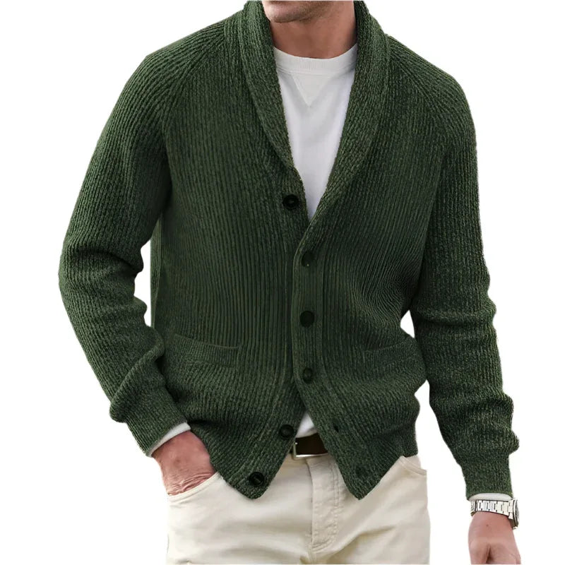 Men's Simple Thickening Cardigan Sweaters