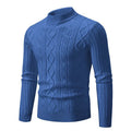Men's Twisted Round Neck Pullover Leisure Sweaters