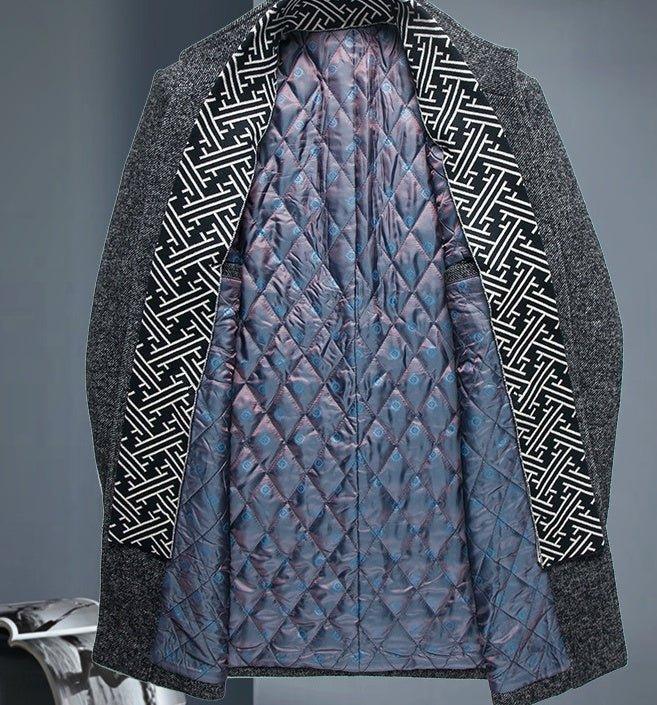 Men's Wool Winter Windproof Coat