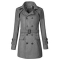 Men's Woolen Autumn And Winter Trench Coat