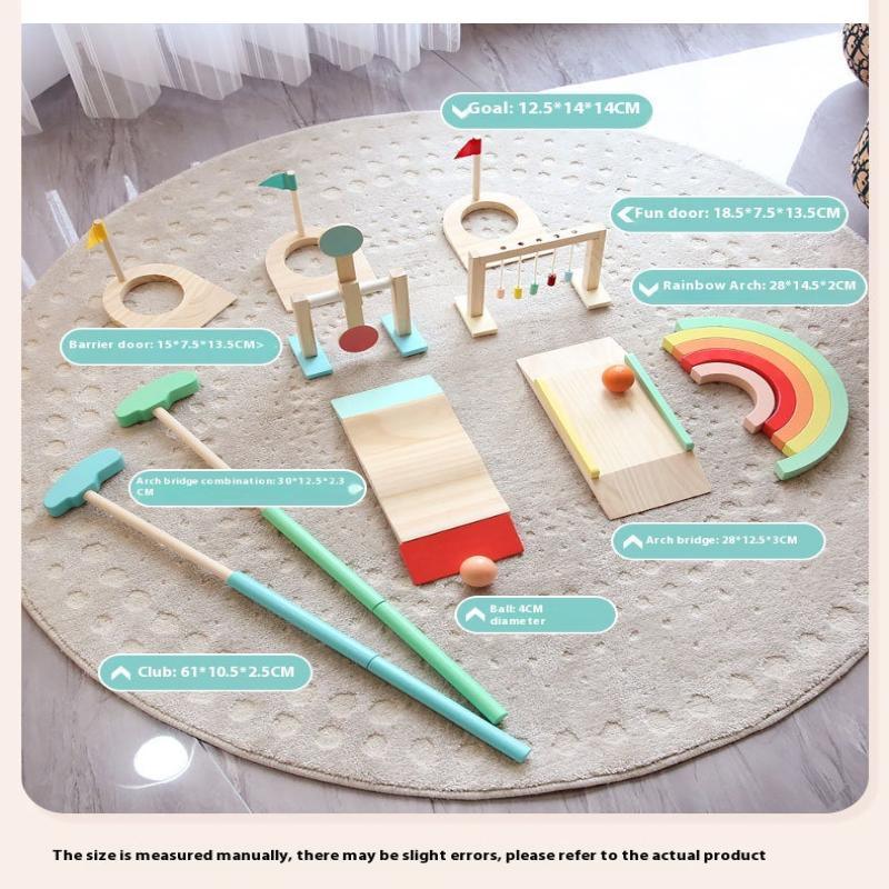 Mini Golf Parent-Child Interactive Educational Wooden Toy