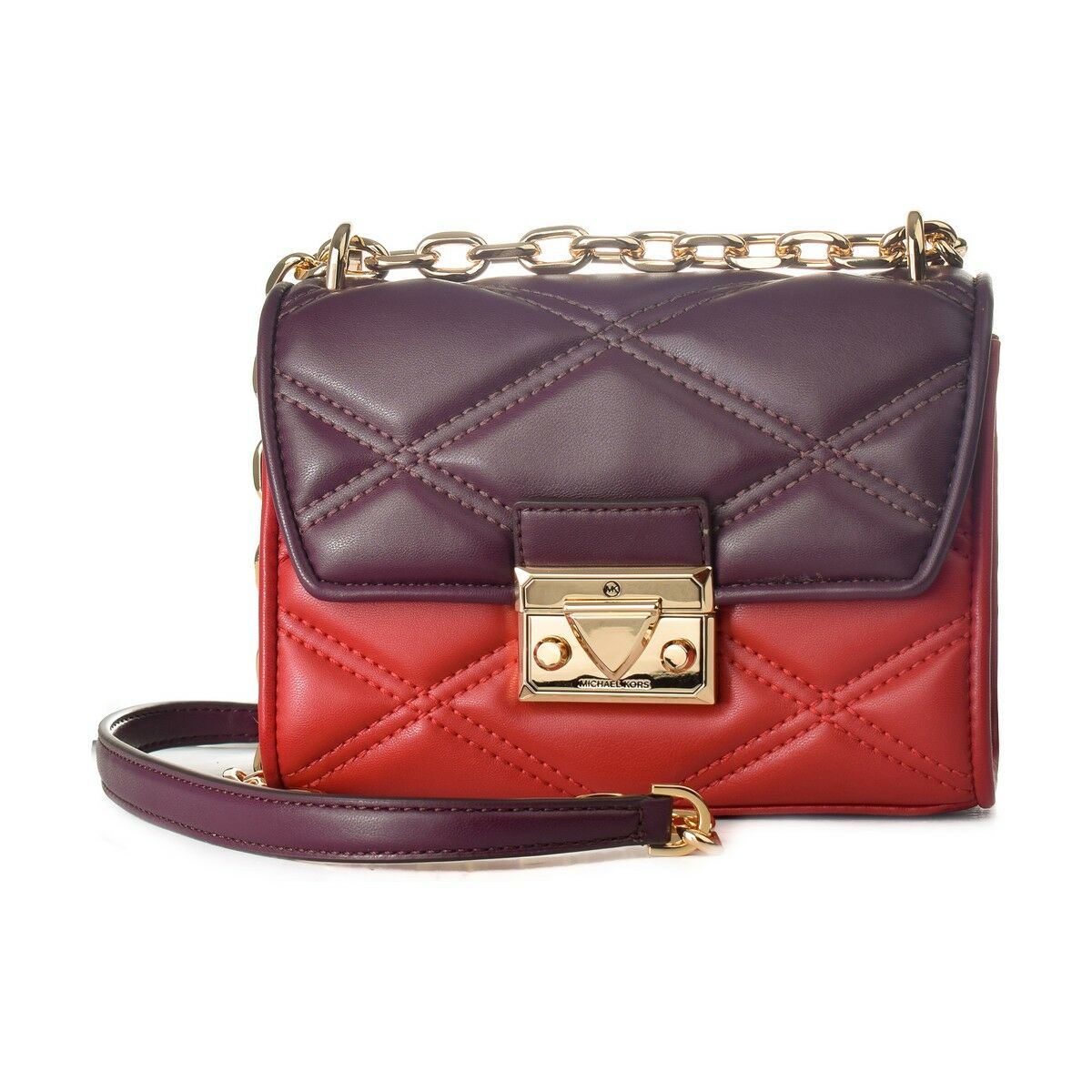 Michael Kors Handväska 35f2gnrc1t Chili Akta Multifärg
