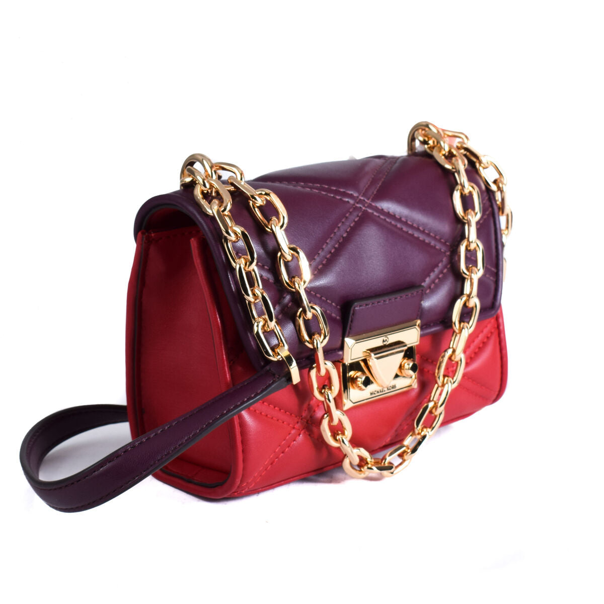 Michael Kors Handväska 35f2gnrc1t Chili Akta Multifärg