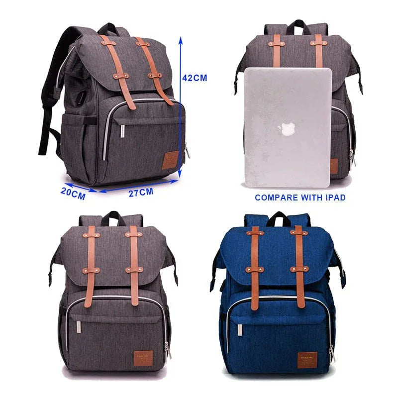 Multifunctional Large-Capacity Parent Mother & Baby Diaper Bags