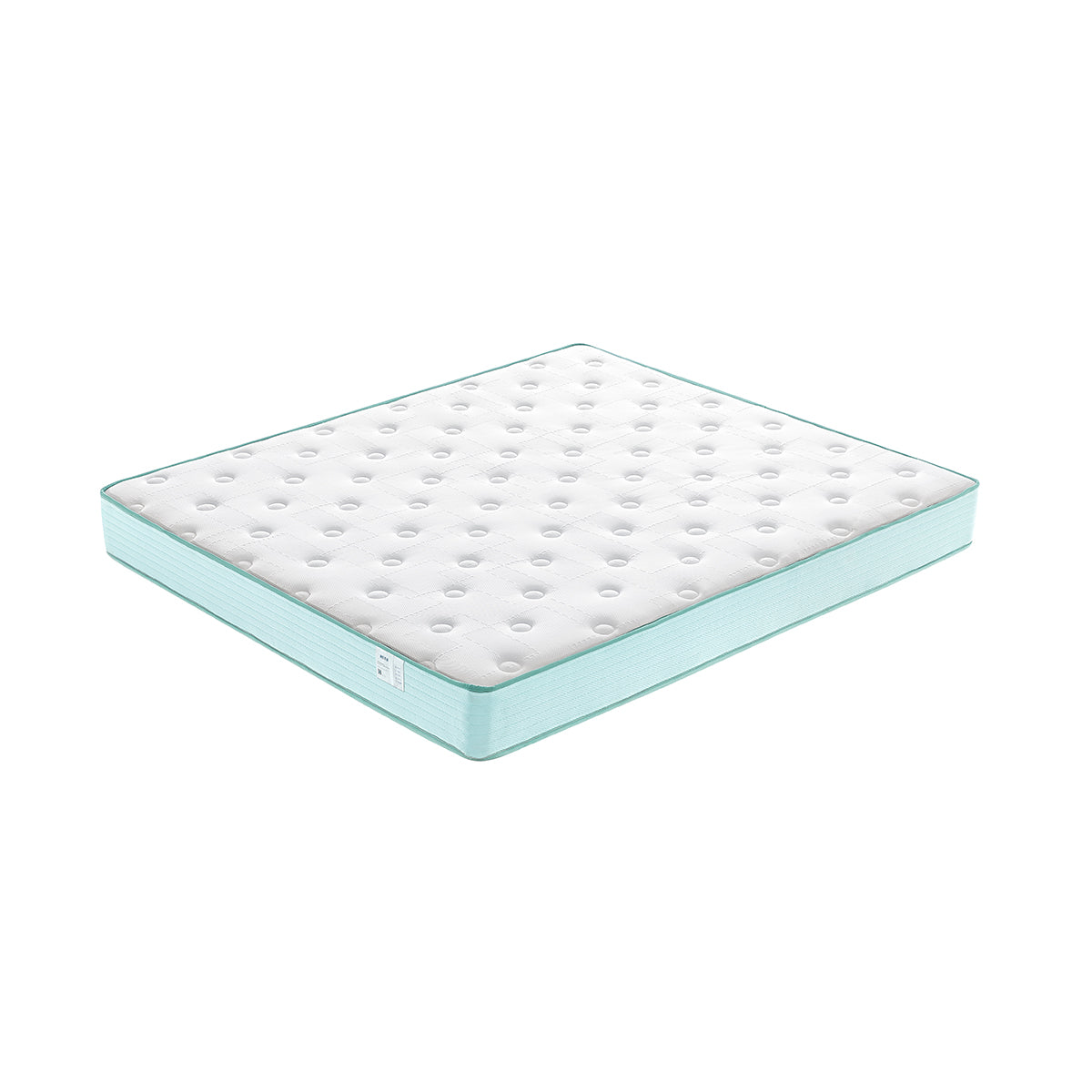 Organic Solid Wood Bed with Mattress Set-3