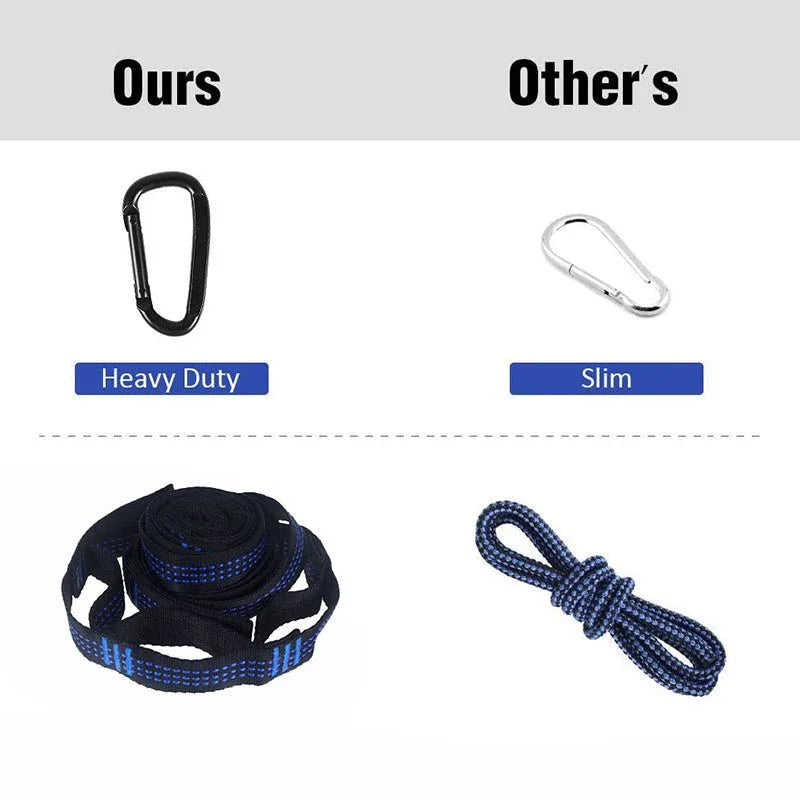 Outdoor 210T Nylon Camping Hammock