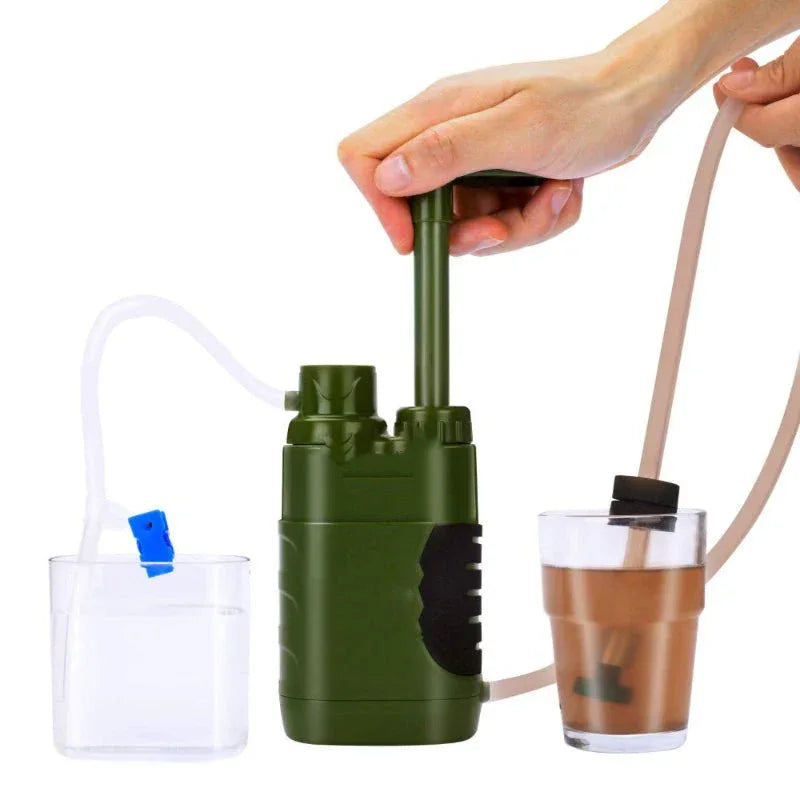 Outdoor Portable Camping Personal Survival Water Purifier
