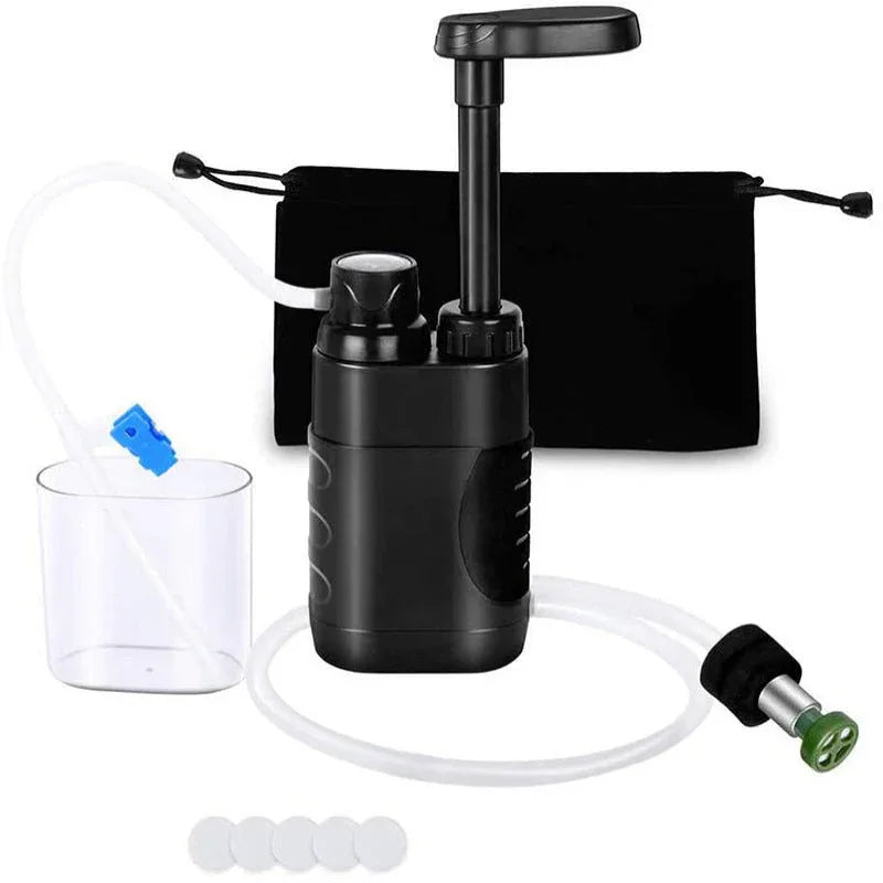 Outdoor Portable Camping Personal Survival Water Purifier