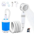 Outdoor Portable Electric Camping Shower With 5000mAh Rechargeable Battery