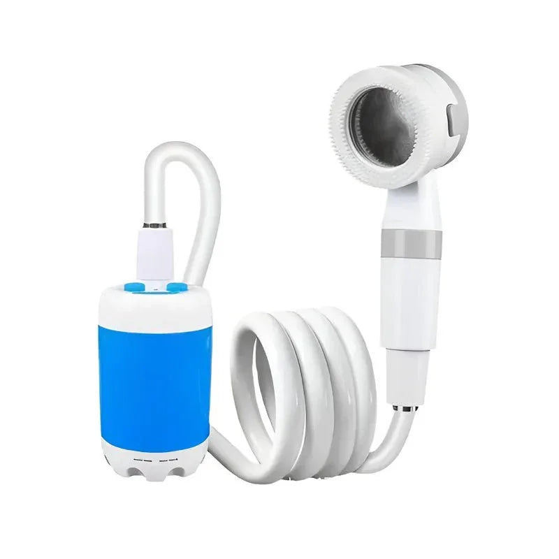 Outdoor Portable Electric Camping Shower With 5000mAh Rechargeable Battery