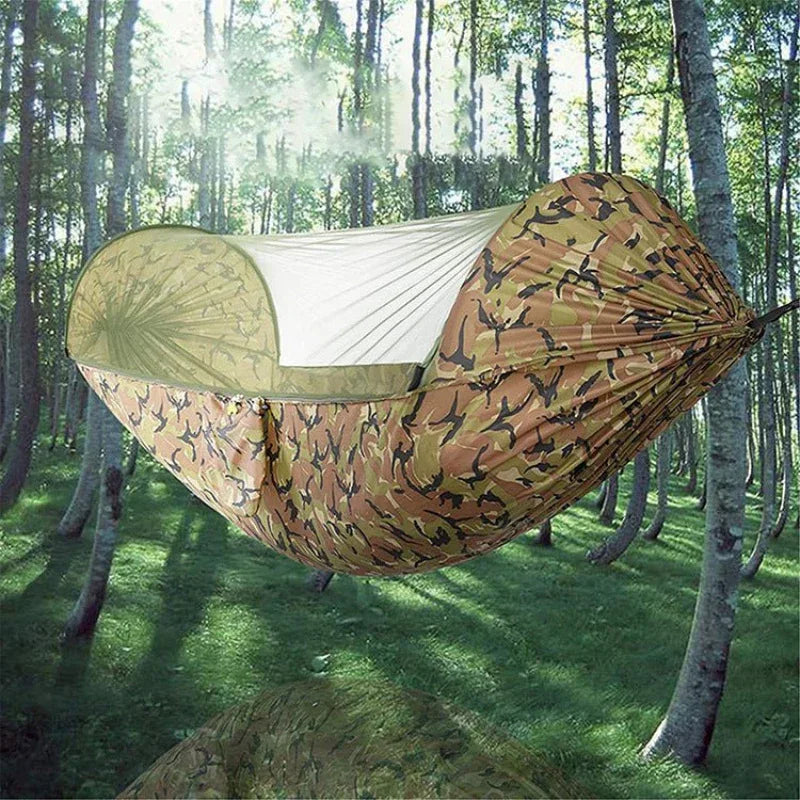 Outdoor Quick Assembled Camping Outdoor Hammock & Mosquito Net