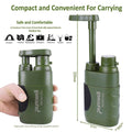 Outdoor Water Purifier for Emergency Camping Wilderness Survival