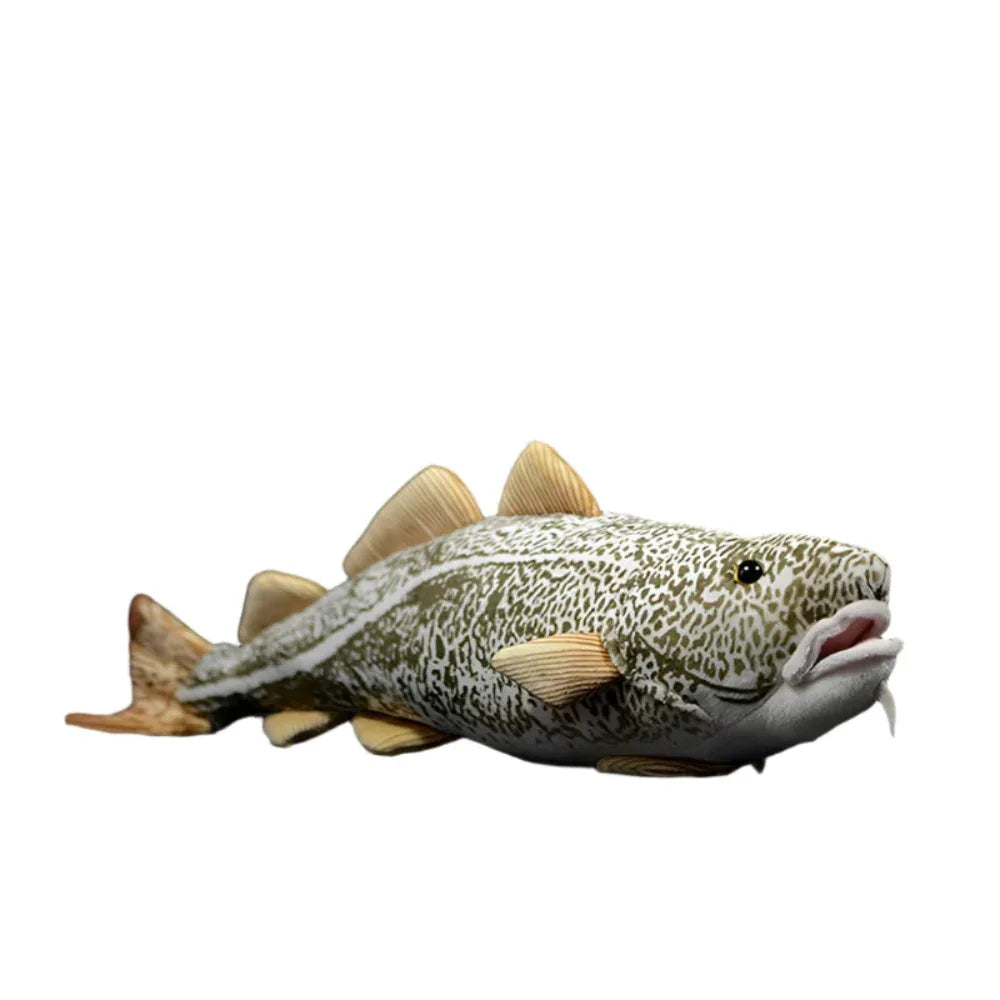 Pacific Cod Fish Plush Toy