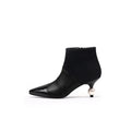 Pearl Kitten Heel Boots-0