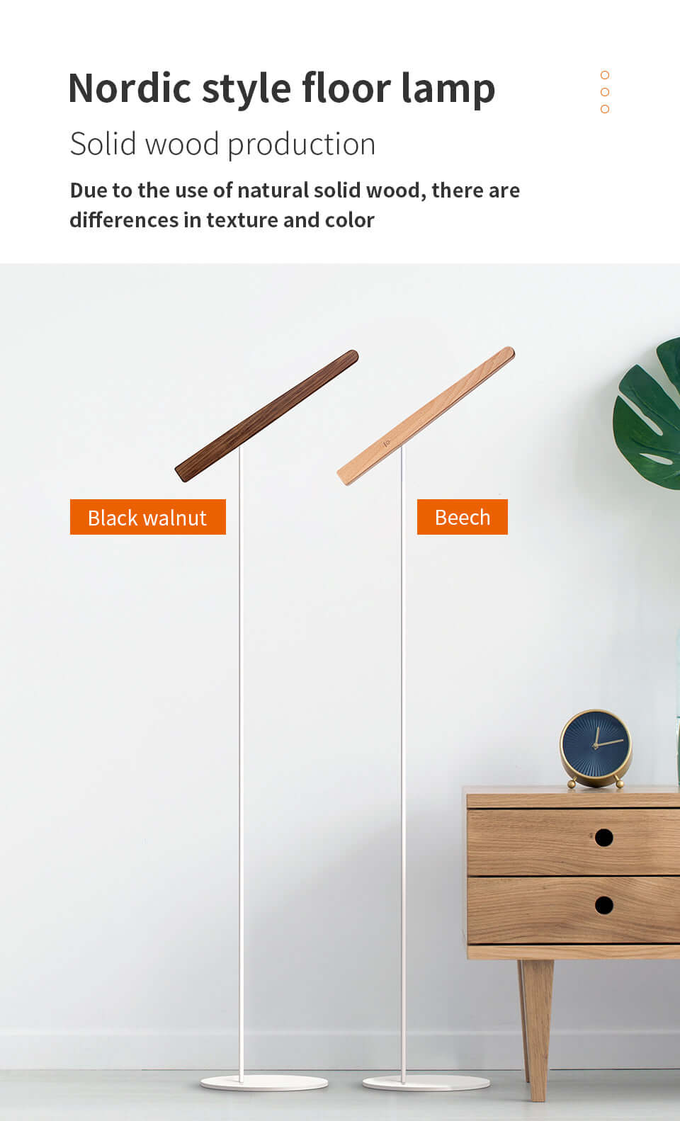 Perch Solid Wood Minimalist Floor Lamp-1