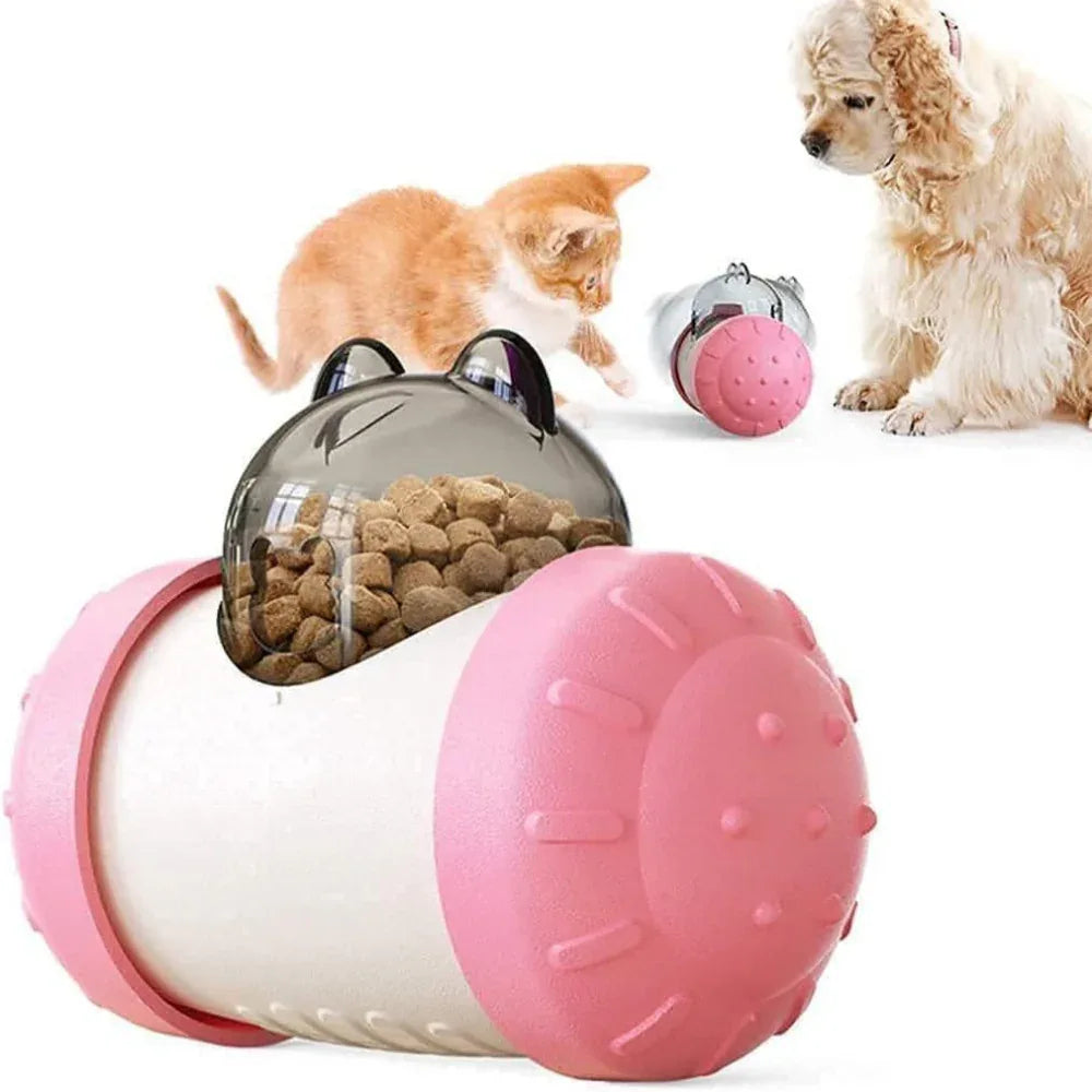 Pet Dog Cat Interactive Treat Food Dispensing Toy