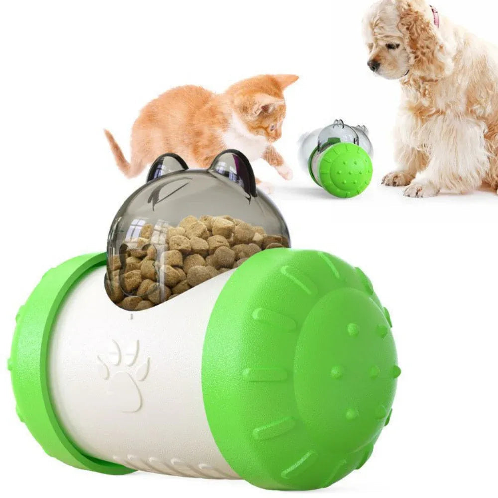 Pet Dog Cat Interactive Treat Food Dispensing Toy