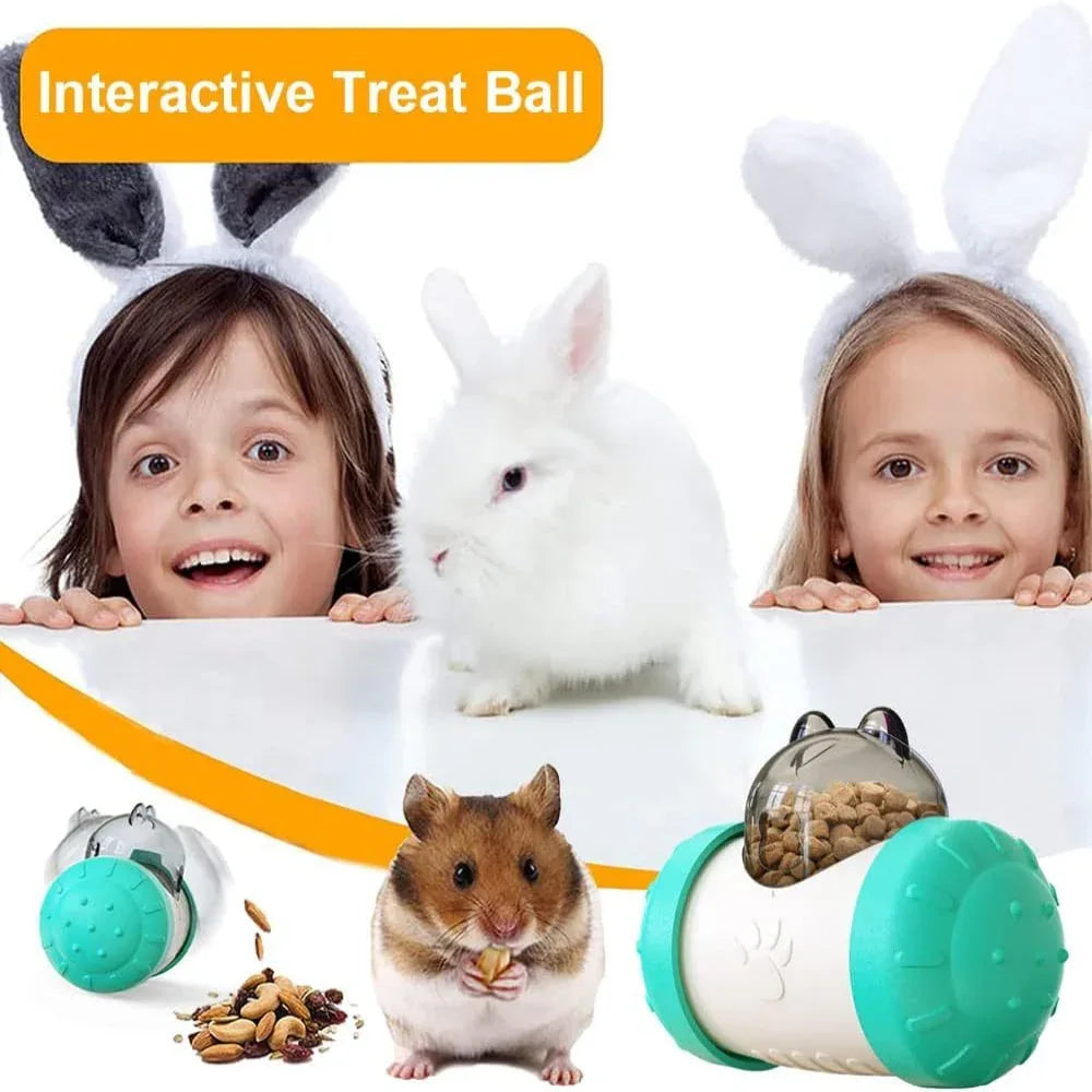Pet Dog Cat Interactive Treat Food Dispensing Toy