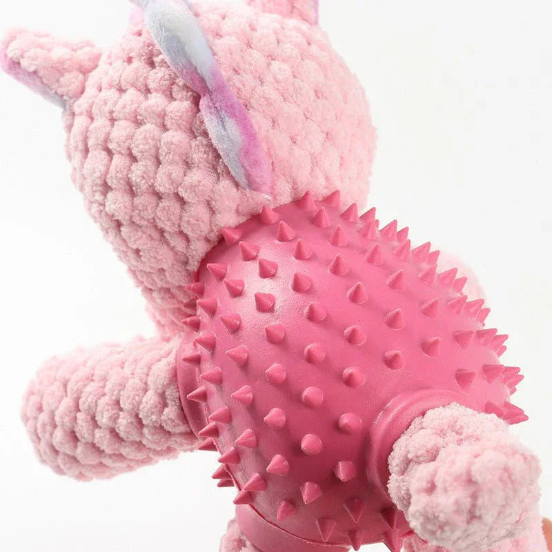 Pet Dog Sloth Unicorn Plush Chew Toys