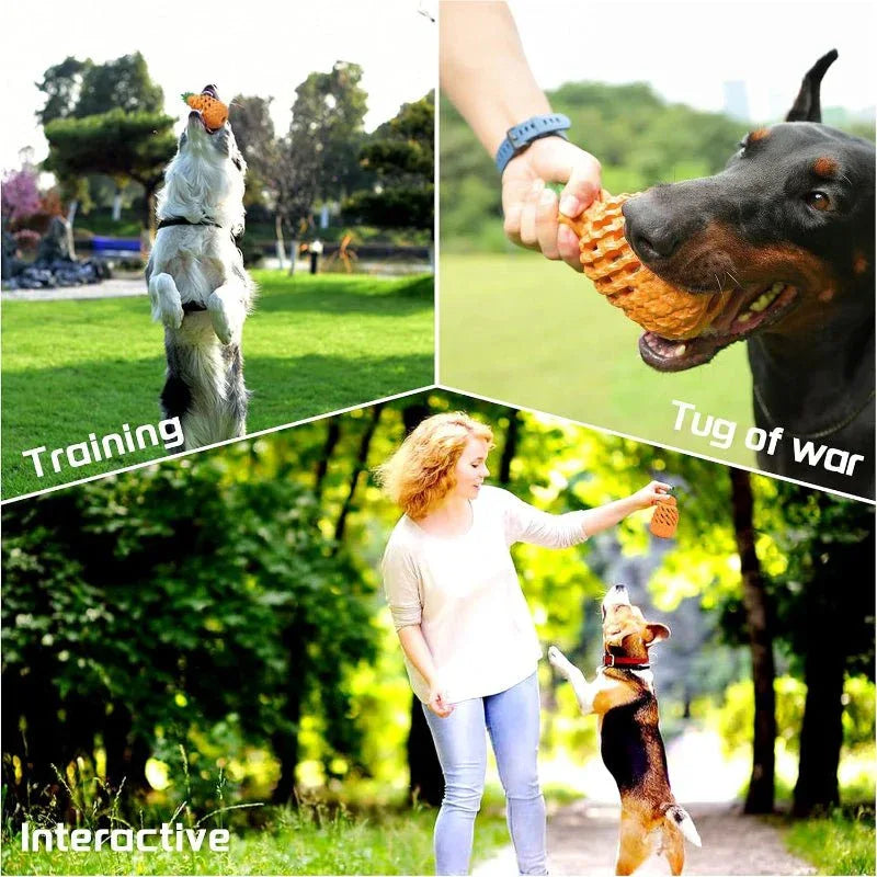Pineapple Dog Chew Toys For Large & Agressive Dog Breeds