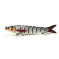 Plastic Fishing Lure With Moving Flexible Tail