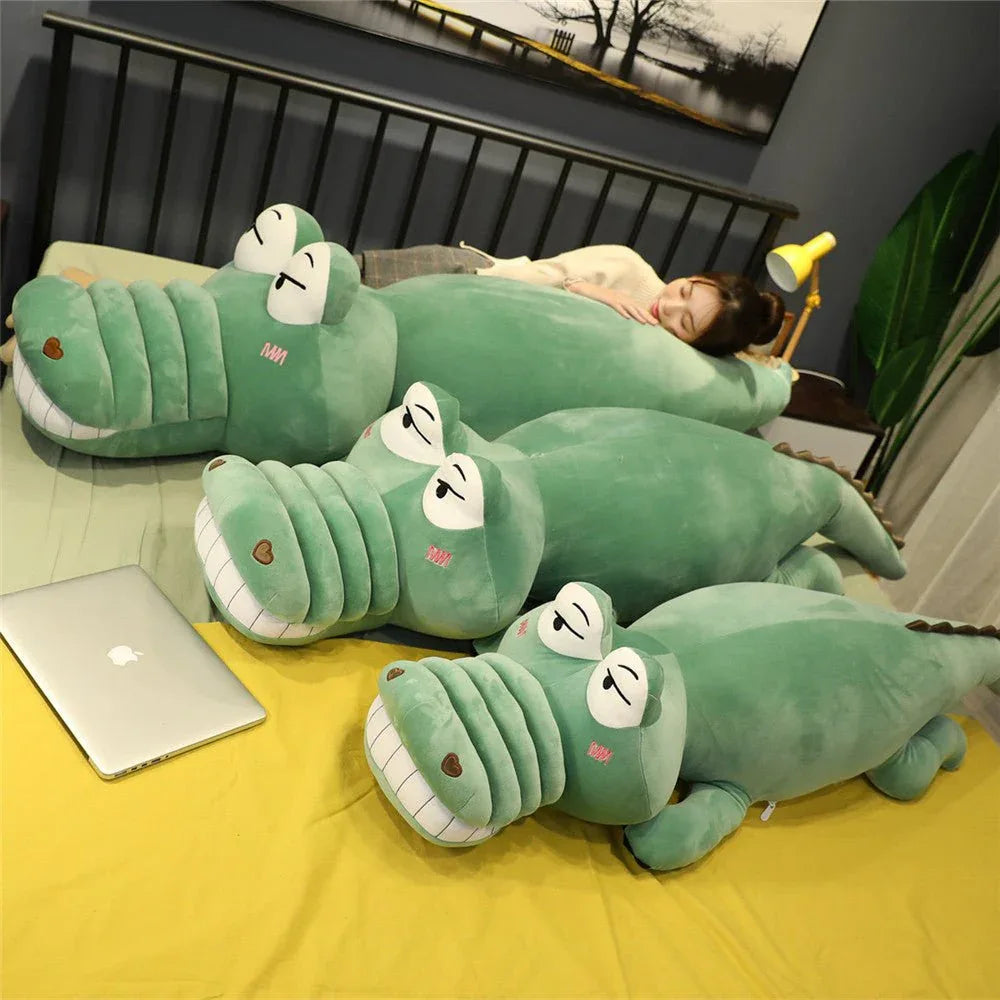 Plush PP Cotton Filled Alligator Toy