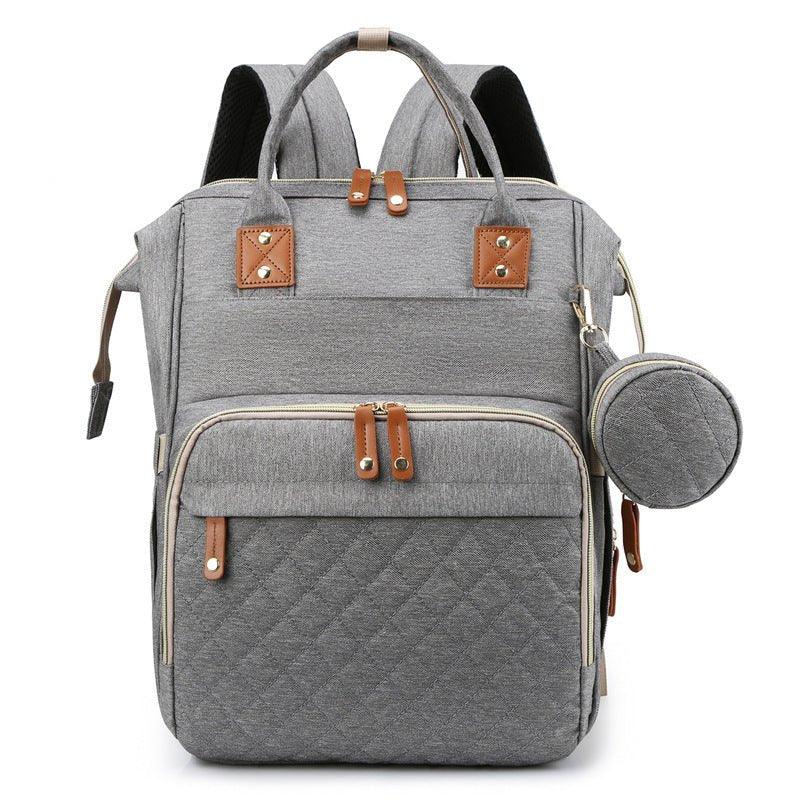 Portable Large Capacity Baby Crib Bed Diaper Bag In One