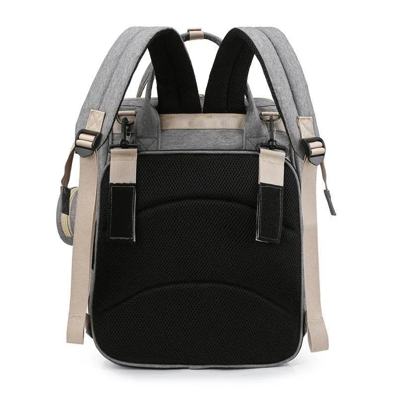Portable Large Capacity Baby Crib Bed Diaper Bag In One