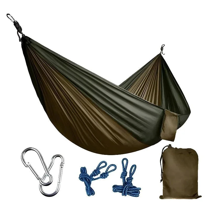 Portable Nylon Outdoor Camping Hammock