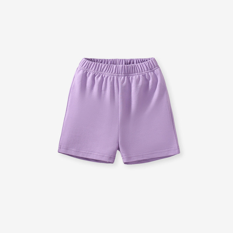 Set aus Kurzarm-T-Shirt und Shorts mit Tiermotiven für Mädchen im europäischen und amerikanischen Stil für den Sommer