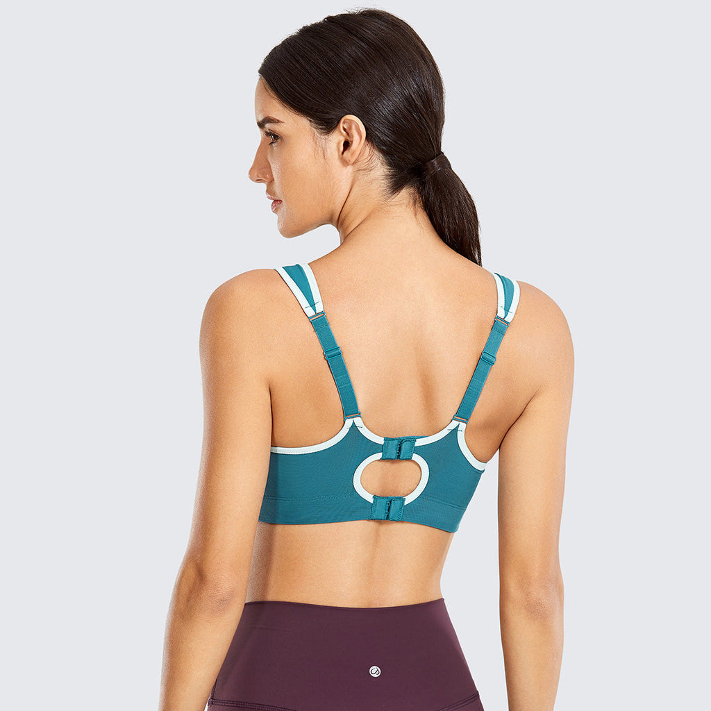 Quick Dry High Impact Padded Wireless Active Bra-2