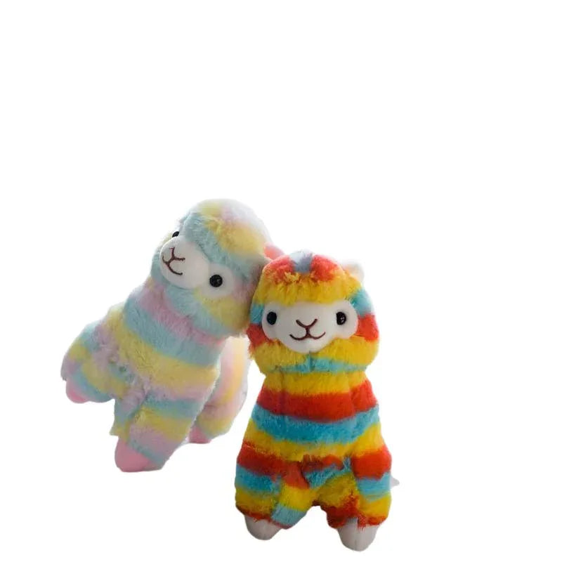Rainbow Stuffed Animals Alpaca Doll Plush Toys