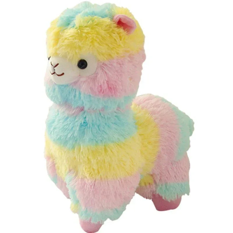 Rainbow Stuffed Animals Alpaca Doll Plush Toys