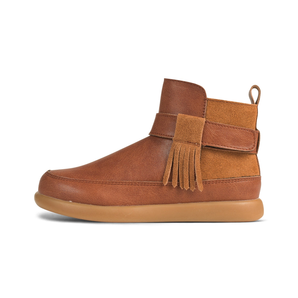 Reese Tassel Non-Slip Kids Ankle Boots-5