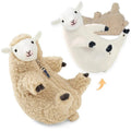 Removable Fur Lamb Plush Toy Doll Stuffed Animal