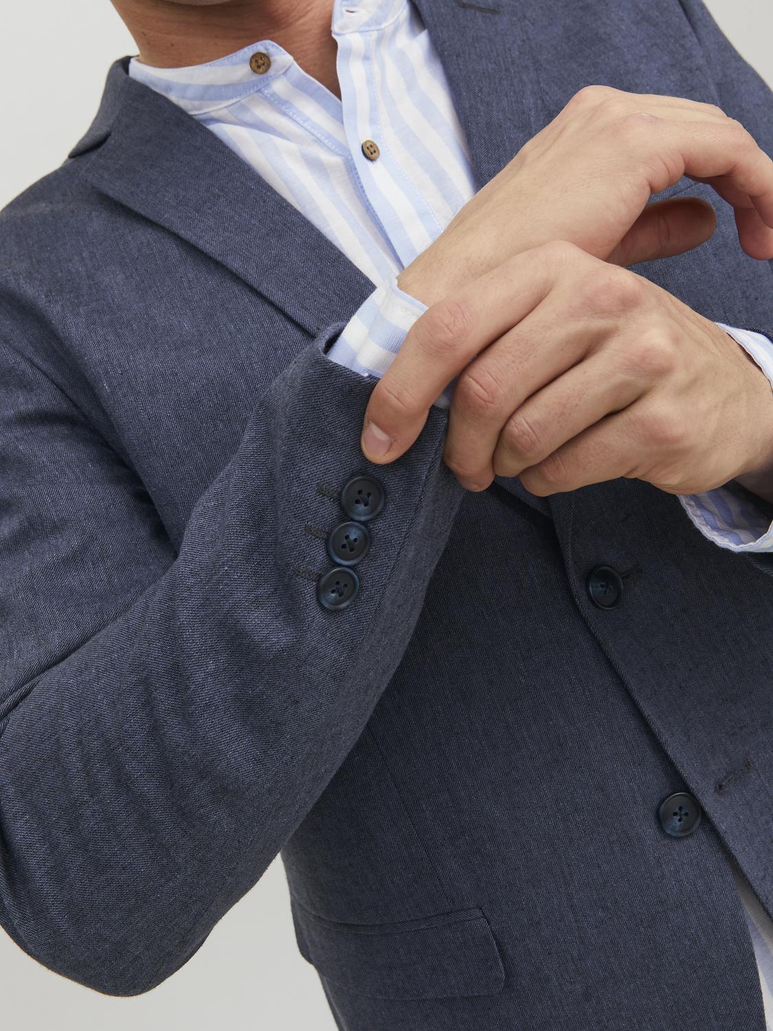 RIVIERA LEINENBLAZER SLIM FIT