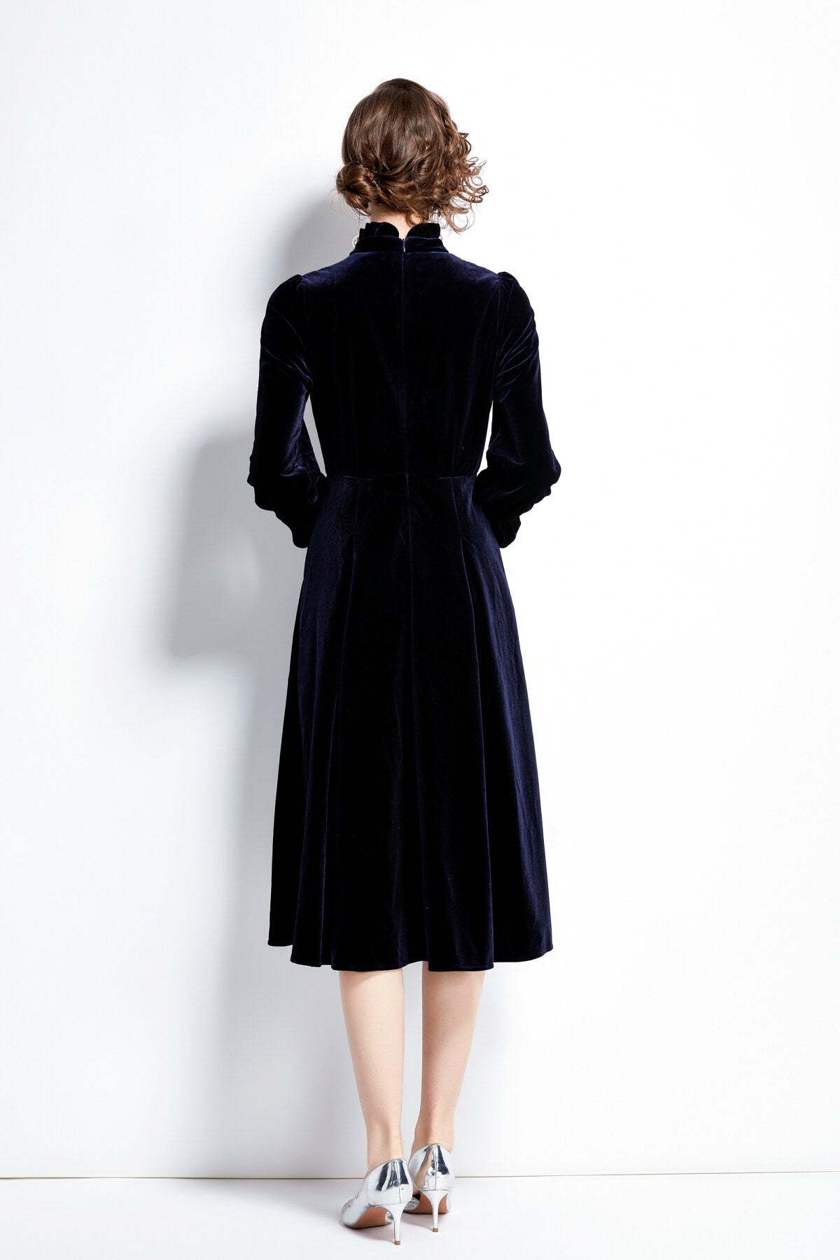 Royal Palace Velvet Dress