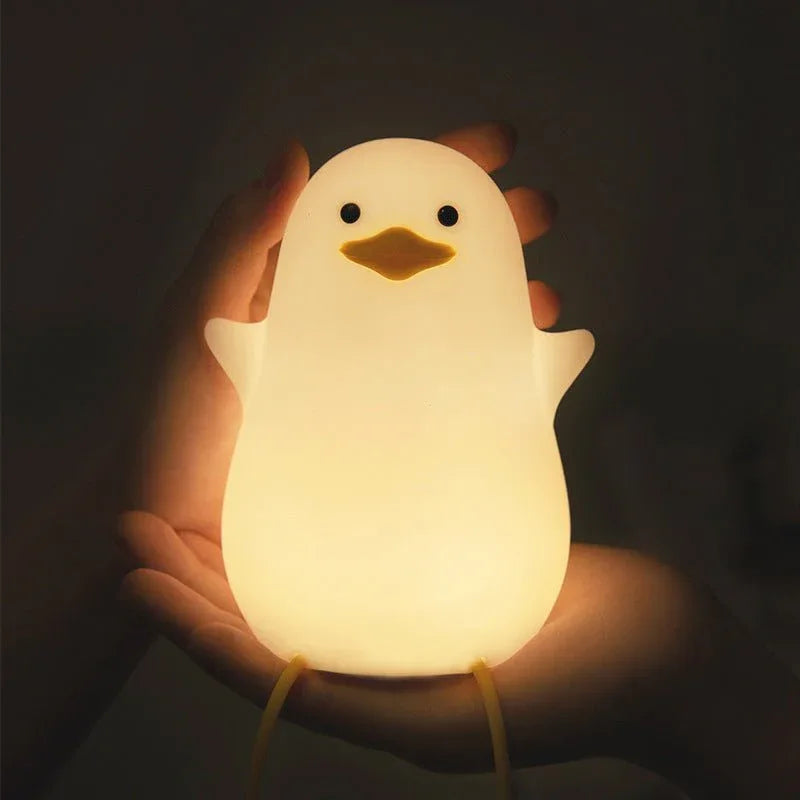 Seagull Silicone Night Light Soothing Animal Lamp For Kids Baby Adults